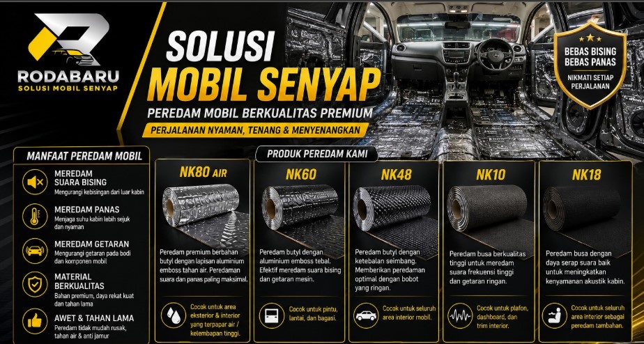 Instalasi Peredam Mobil